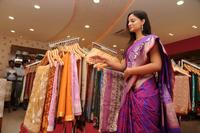 Anuhya at Sreeja Banaras Festival Launch